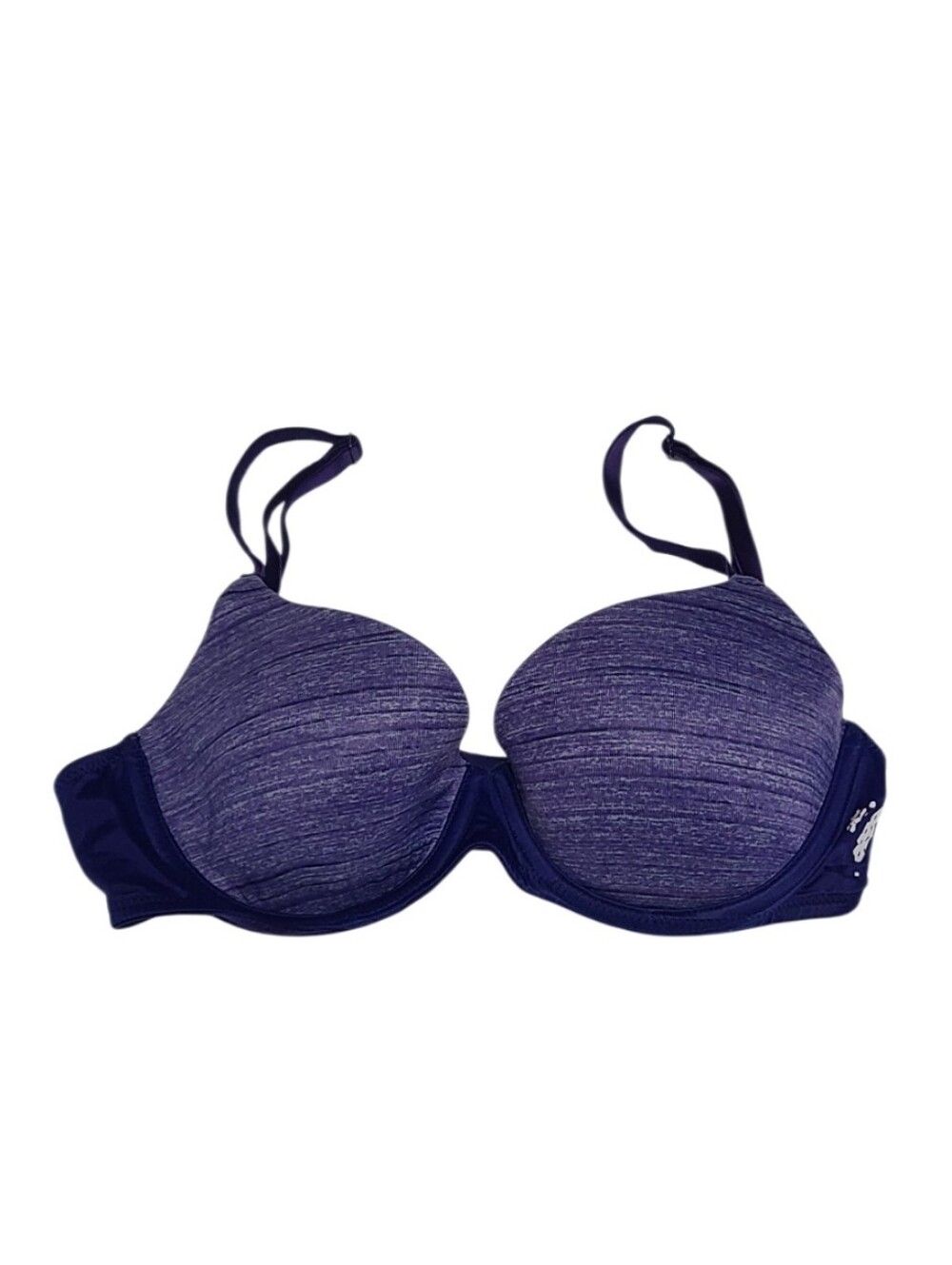 Pink Victoria Secrets Underwire Heathered Purple Bra 34B
